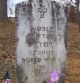 Noble Clifton Pryor's headstone in Dogbranch Cemetery